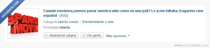 vida,morir,español,cine