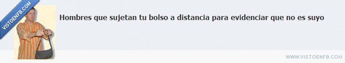 sujetar,hombres,bolso