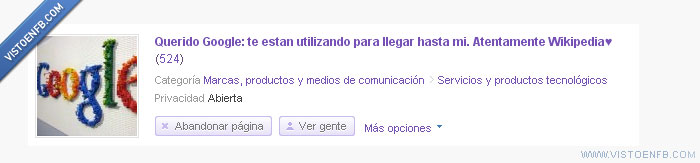 wikipedia,peligro,google