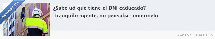 policía,DNI,caducado