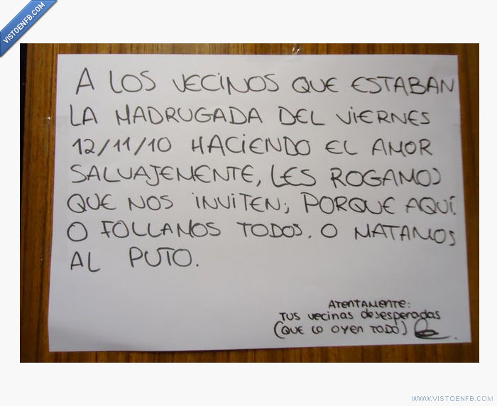 vecinos,salvajes,comunidad.