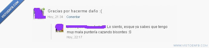 puntería,mala,daño,cazar,bisontes