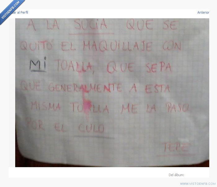 sucia,maquillaje,facebook