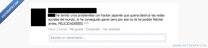 Hacker Japonés,Felicitación,Fail