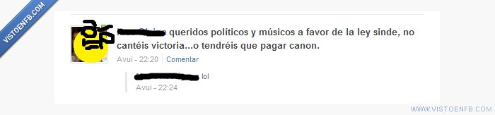 sinde,ladrones,canon