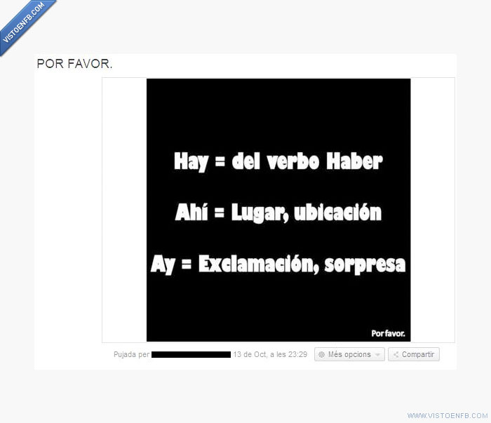 ortografía,hay,dolor de ojos,cultura,ay,ahí