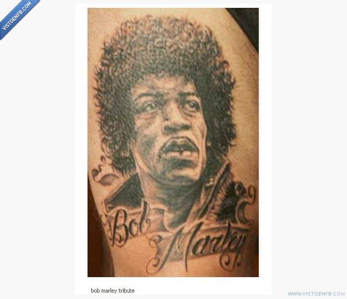 tonto,tatuaje,jimmy hendrix,bob marley