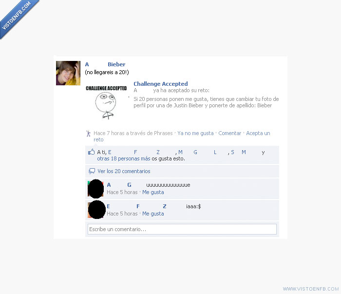 Justin Bieber,Challenge Accept