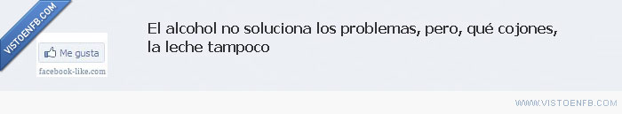 problemas,leche,alcohol