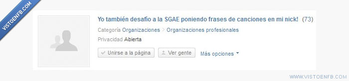 SGAE,nick,estado,canciones,vivir al límite