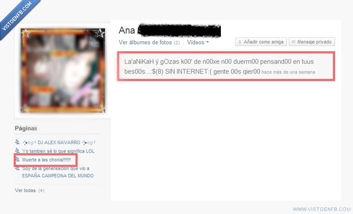 chonis,cani,incongruencia