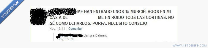 Murcielagos,batman,asco