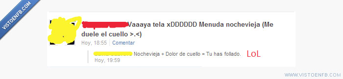 dolor,cuello,año nuevo