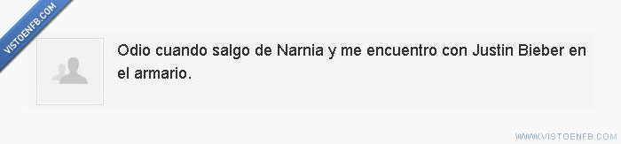 narnia,justin bieber,armario