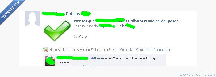 sinceridad,perder peso,madre