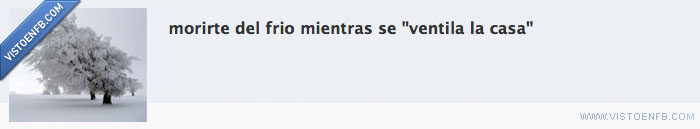 ventilar,invierno,frío,casa