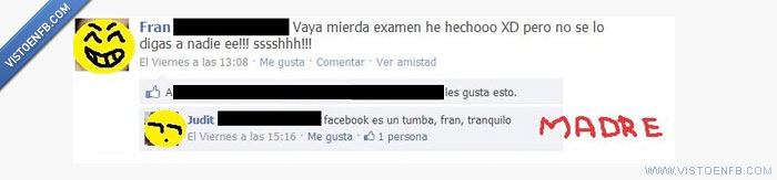 tumba,shhht,madre,examen