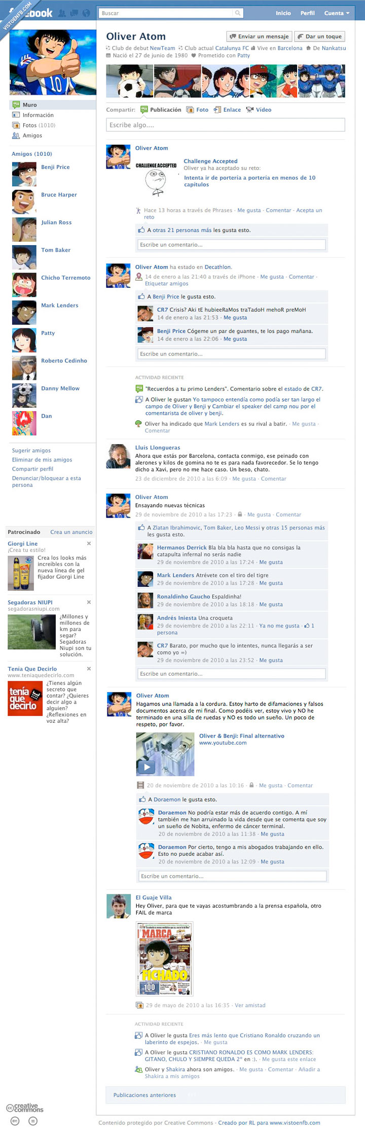 oliver atton,oliver atom,new team,fútbol,campeones,benji