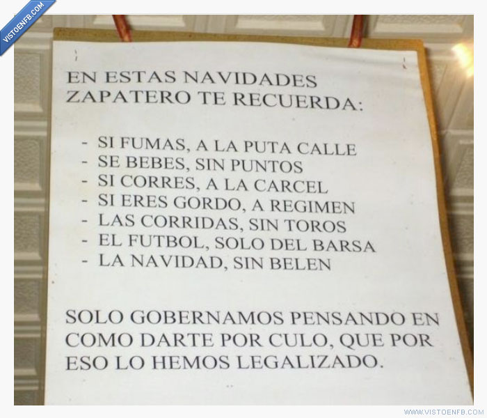 zapatero,tabaco,puntos,futbol,crisis,carcel