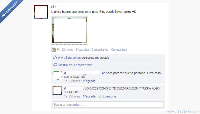 tio,sincero,guapo,gorro