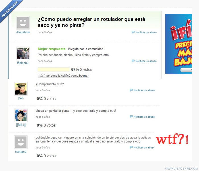 yahoo respuestas,rotulador,luna