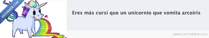 vomitar,unicornio,cursi,arcoiris