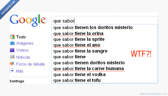 sabor,google,canibalismo