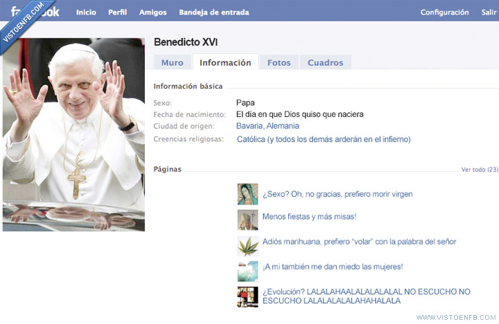 faceboook,benedicto