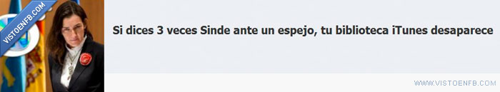 sinde,minstra,itunes,espejo