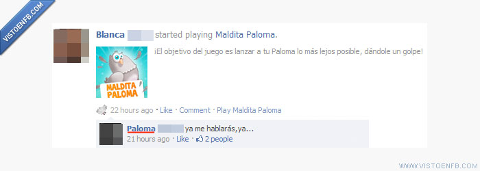 lanza palomas,paloma,juego,grupo,fb