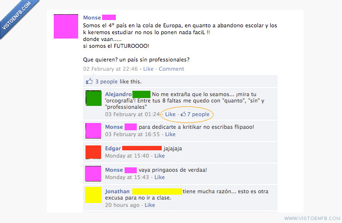 ortografía,orcogafría,fail