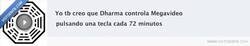 Enlace a Dharma controla Megavideo pulsando una tecla cada 72 minutos