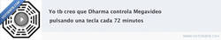 Enlace a Dharma controla Megavideo pulsando una tecla cada 72 minutos