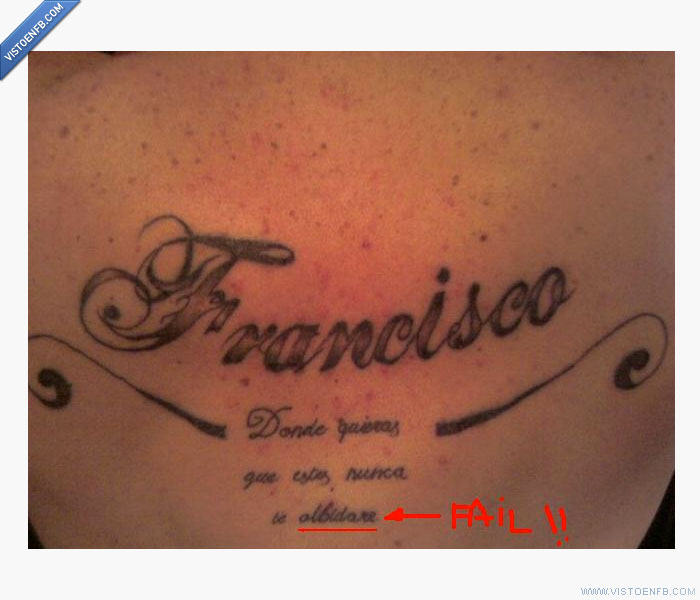 tatuaje,olbidare,fail