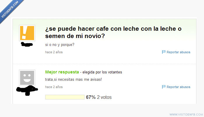 leche,cafe,yahoo respuestas