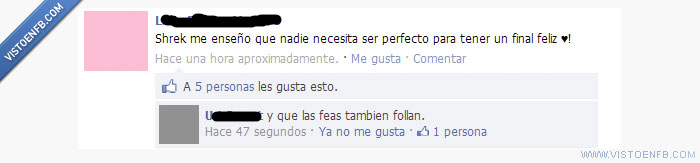 Shrek,final feliz,feas