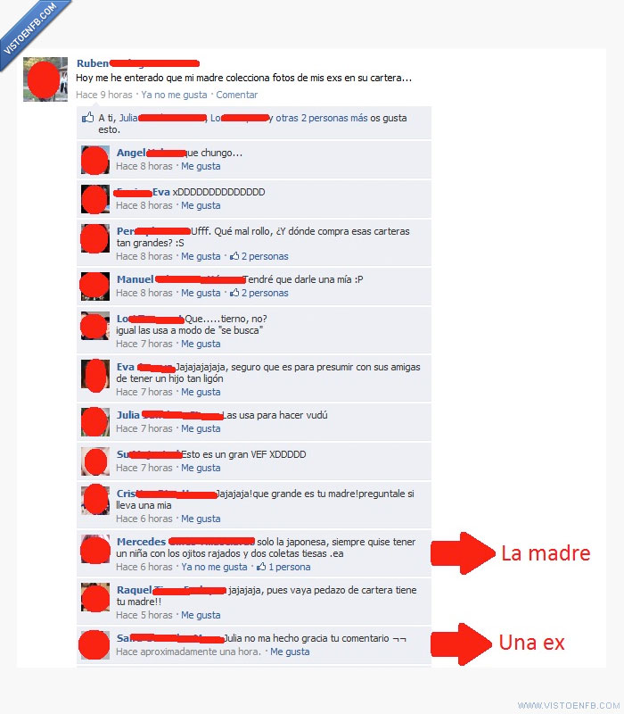 madre,facebook,ex