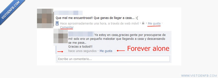 Sola,nadie contesta,forever alone.,estado facebook