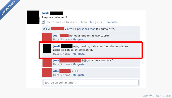 televisión,walking dead,salvame,belen esteban,zombies