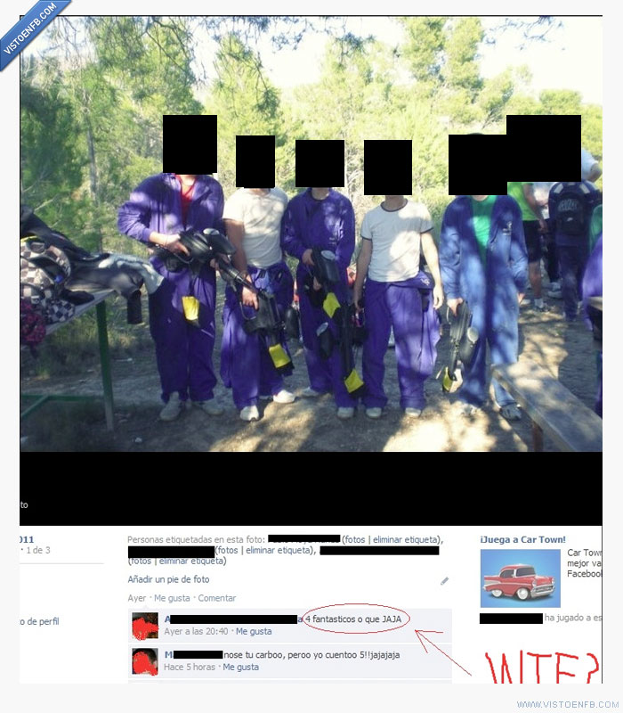 paintball,foto,4 fantásticos