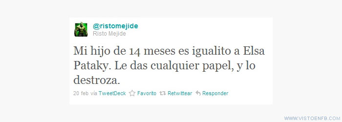 twitter,risto,mejide,elsa pataky