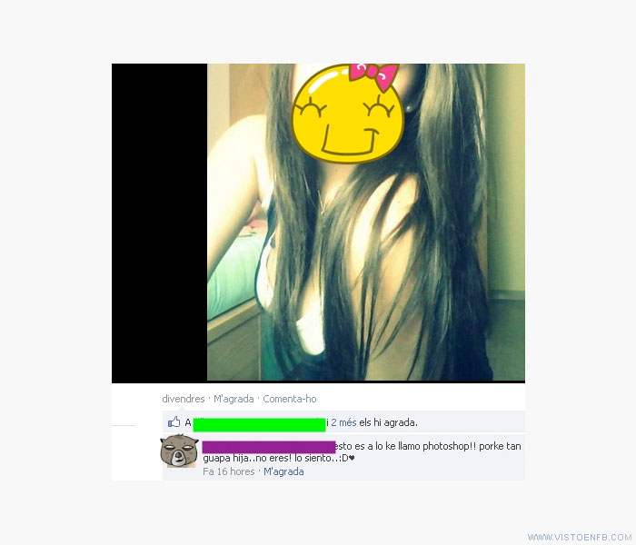 sinceridad,guapa,fotoshop,fea,amiga