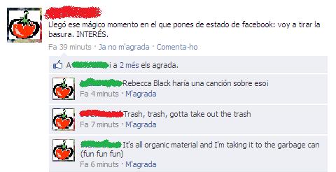 rebecca black,interés,canción,basura