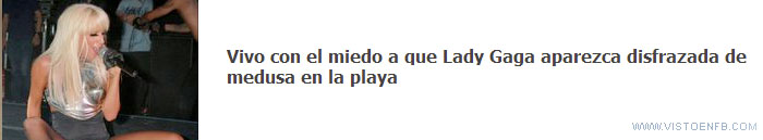 miedo,medusa,lady gaga,disfraz