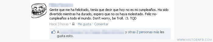 cumpleaños,facebook,inocentes,troll,trolleada