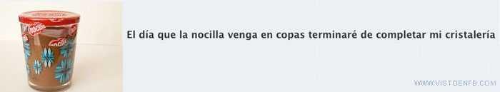 vaso,nocilla,grupos,cristalería