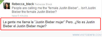travesti,Rebecca Black,Odio,mujer,Justin Bieber