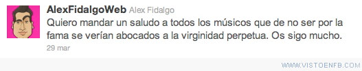 virginidad,twitter,musicos
