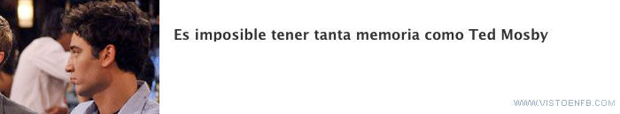 Ted,Series,Mosby,Como conocí