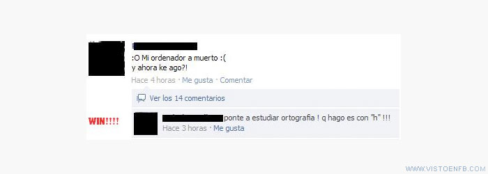 ortografía,ordenador,estropeado